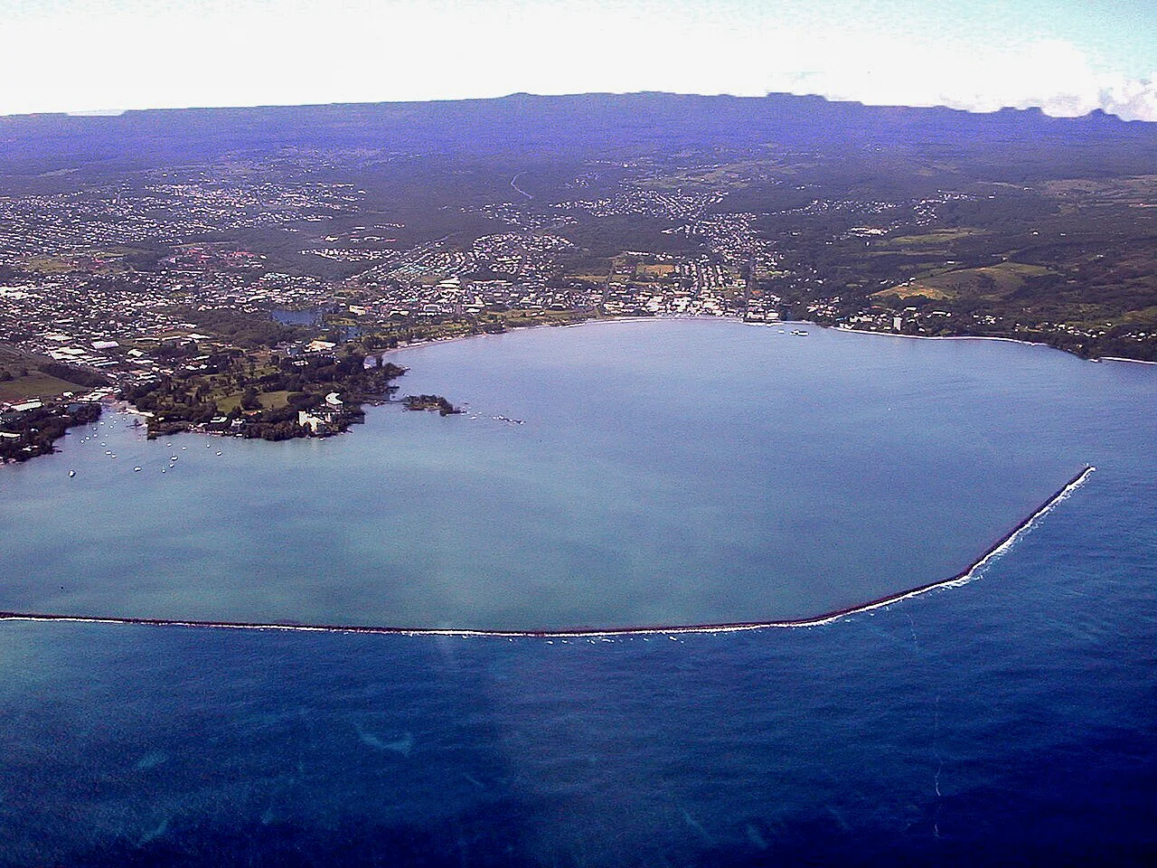 Destination view of Hilo. Hilo