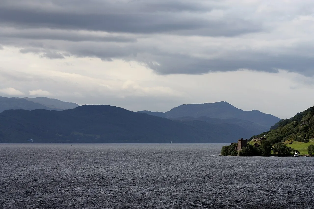 Destination view of Invergordon. The Loch Ness and Urquhart castle