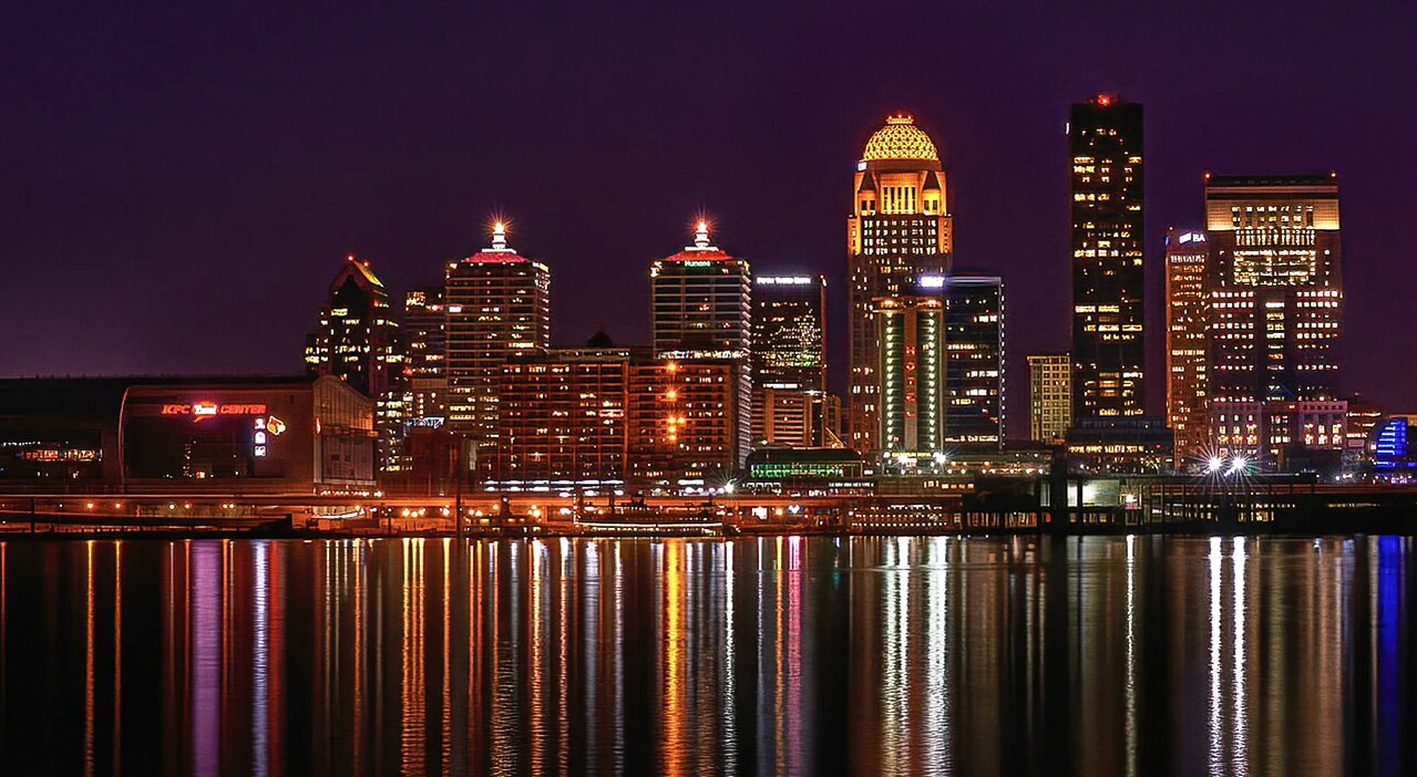 Destination view of Louisville. Louisville Skyline 2021 (3)