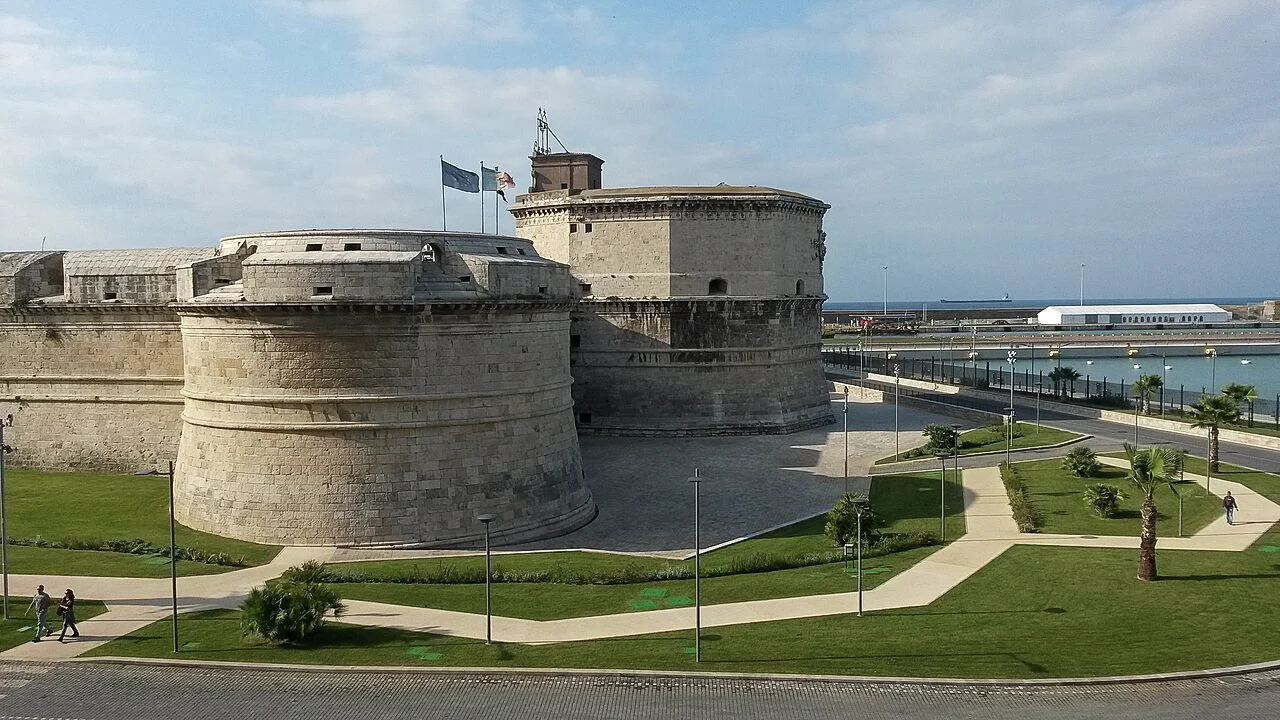 Destination view of Civitavecchia (Rome). Forte Michelangelo 2014