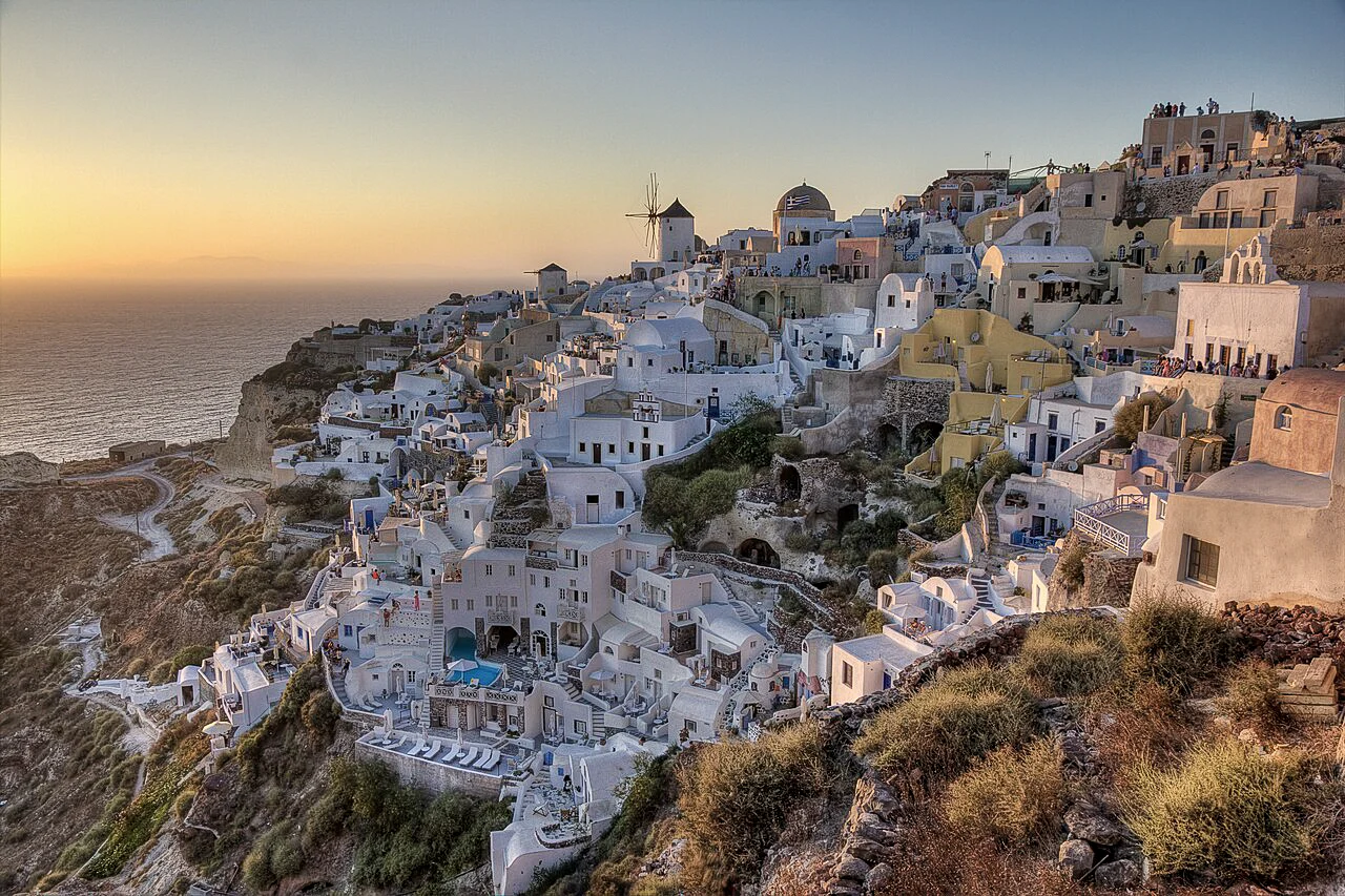 Destination view of Santorini. Oia sunset - panoramio (2)