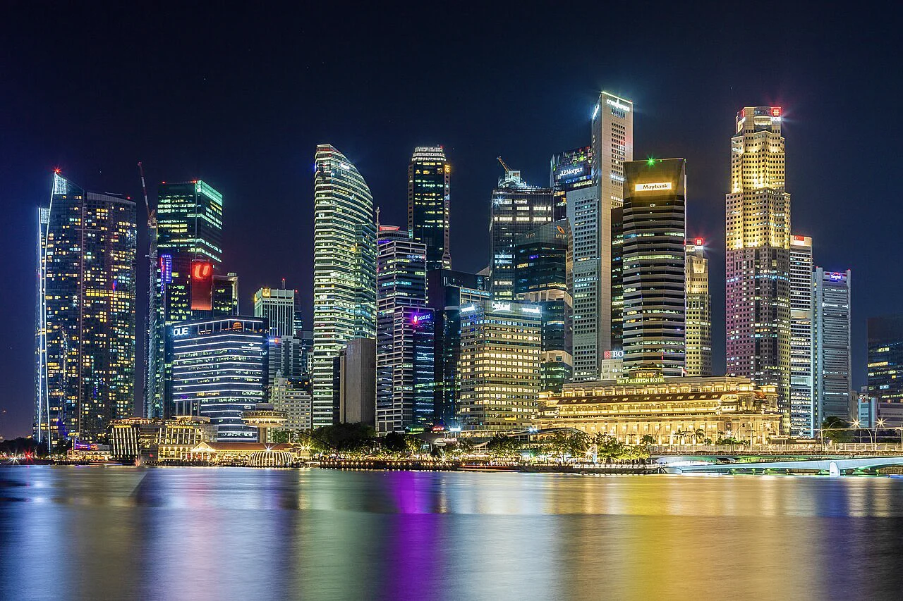 Destination view of Singapore. Marina Bay Singapore-3499