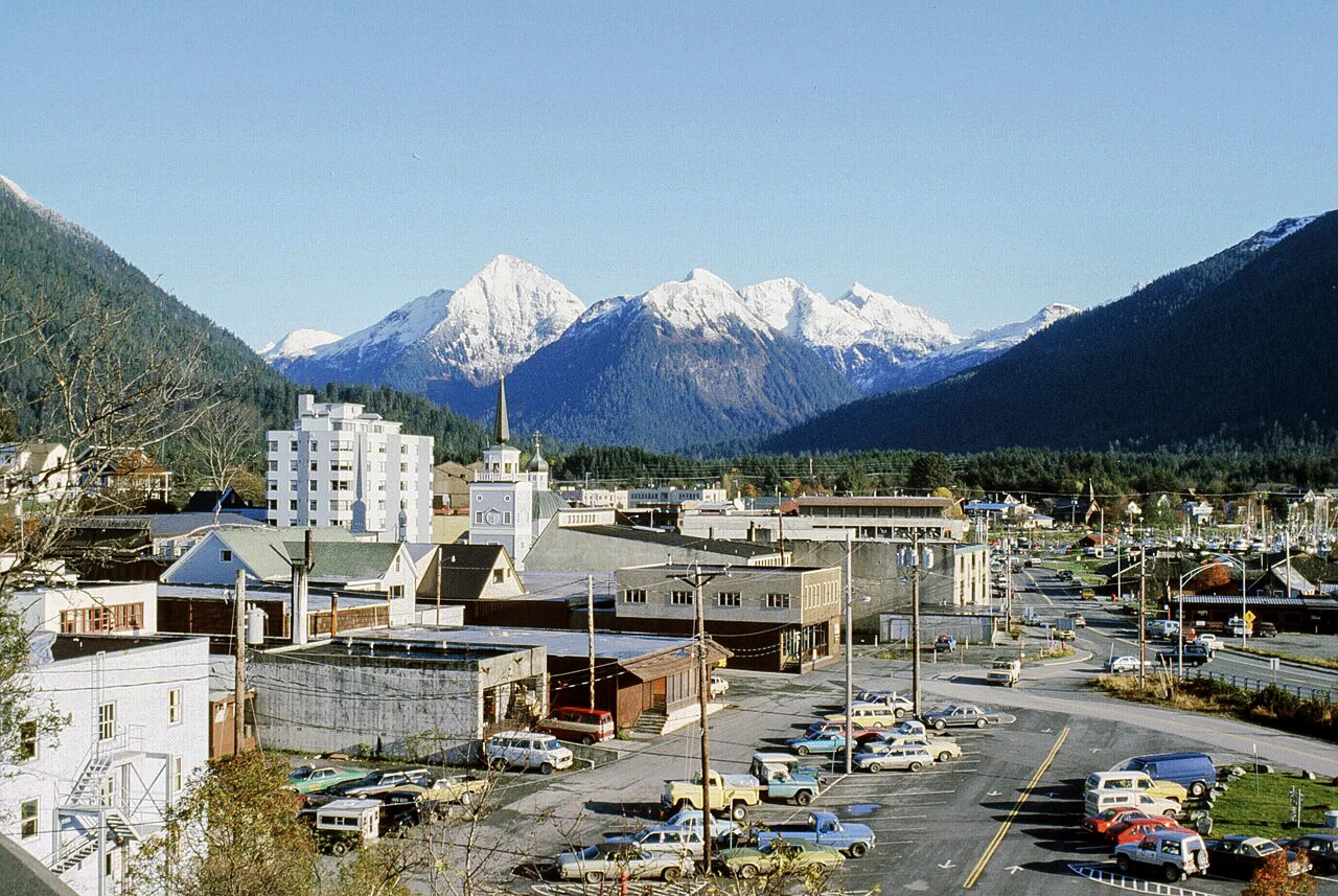 Destination view of Sitka. Sitka 84 Elev 135