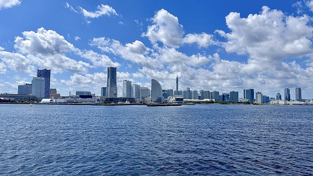 Destination view of Yokohama (Tokyo). Minato Mirai